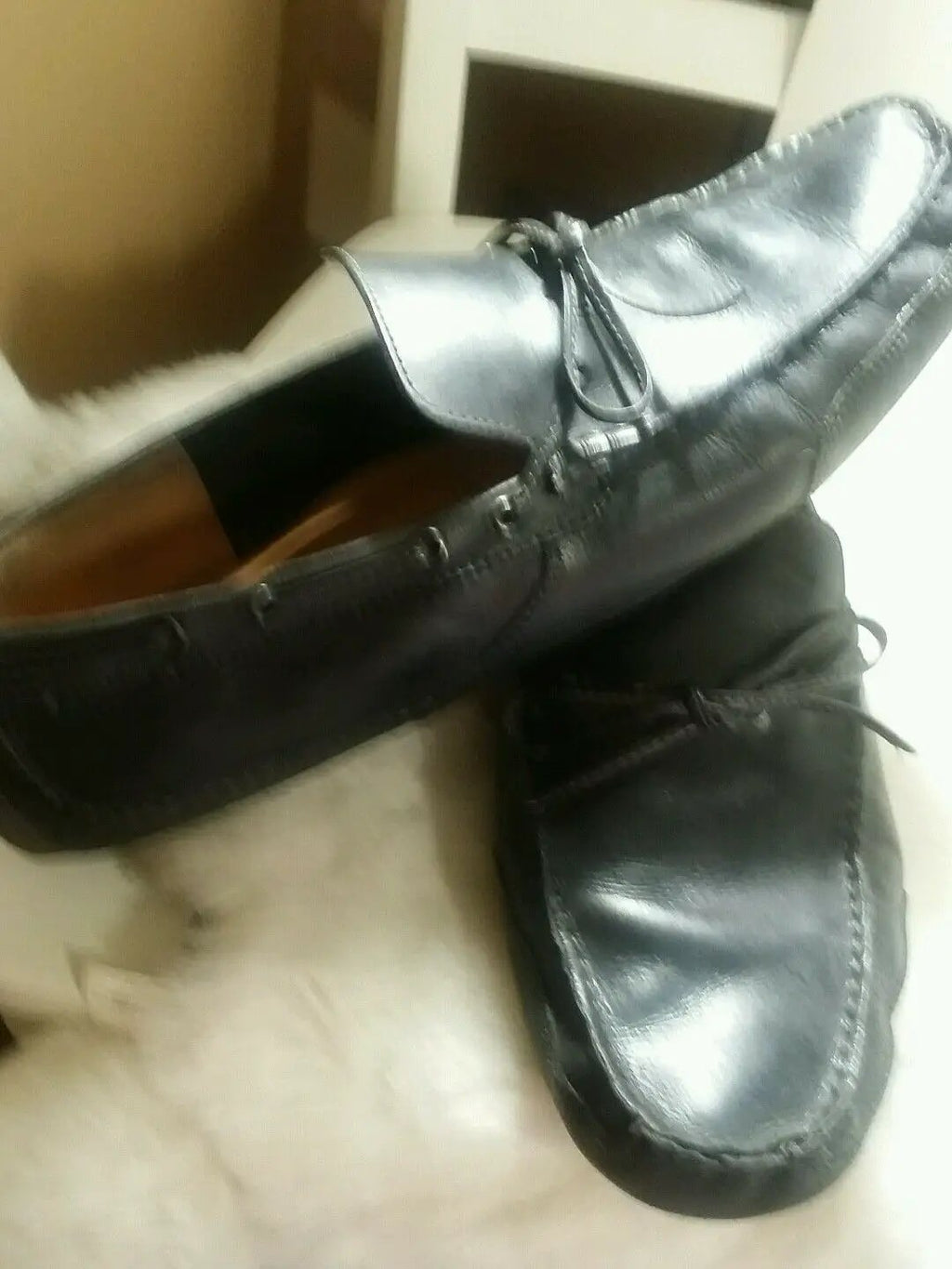 Clarks Hamilton Cove Mens 9.5 M/ Leather Tassel SlipOn/Loafer /63648 Black $99 by Clarks