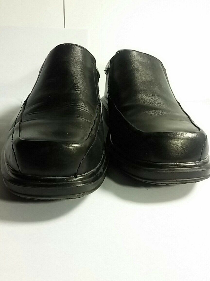 MEN'S BLACK SHOES SIZE 9 CRAFT & BARROW UPPER LEATHER CORE TECHNOLOGY RN#73277