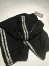 Youth Black And Silver Joggers