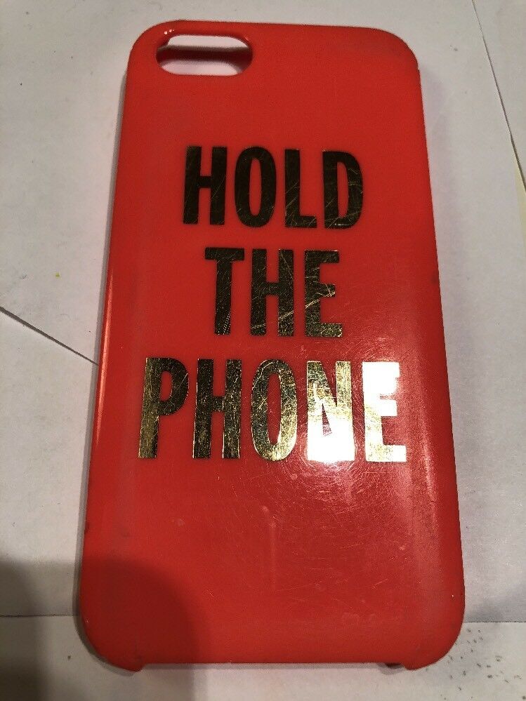 Hold The Phone Iphone 4 Kate Spade Phone Case Orange & Gold