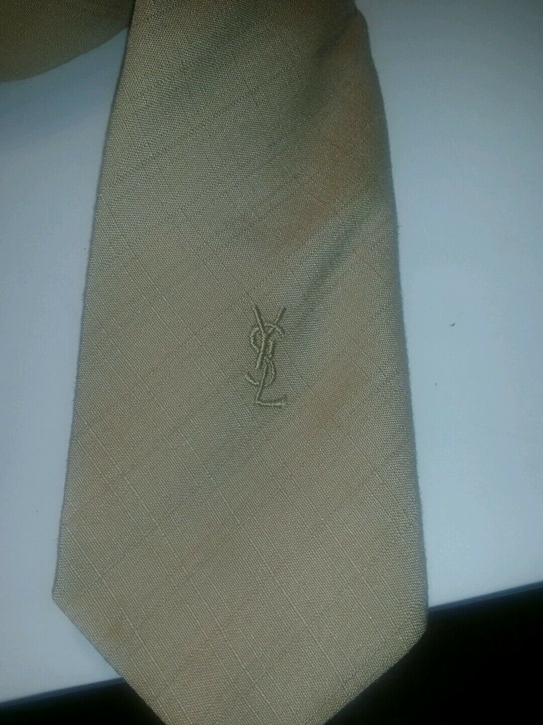 yves saint laurent nude vintage color tie