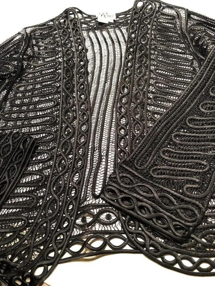 Reggio Polyester Black Sweater by Reggio