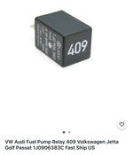 VW Audi Fuel Pump Relay 409 Volkswagen Jetta Golf Passat 1J0906383C Fast Ship US