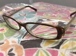 MUI MUI / PRADA Brown / Clear Designer EYEGLASSES FRAMES 3AM-101 50 [] 15 135