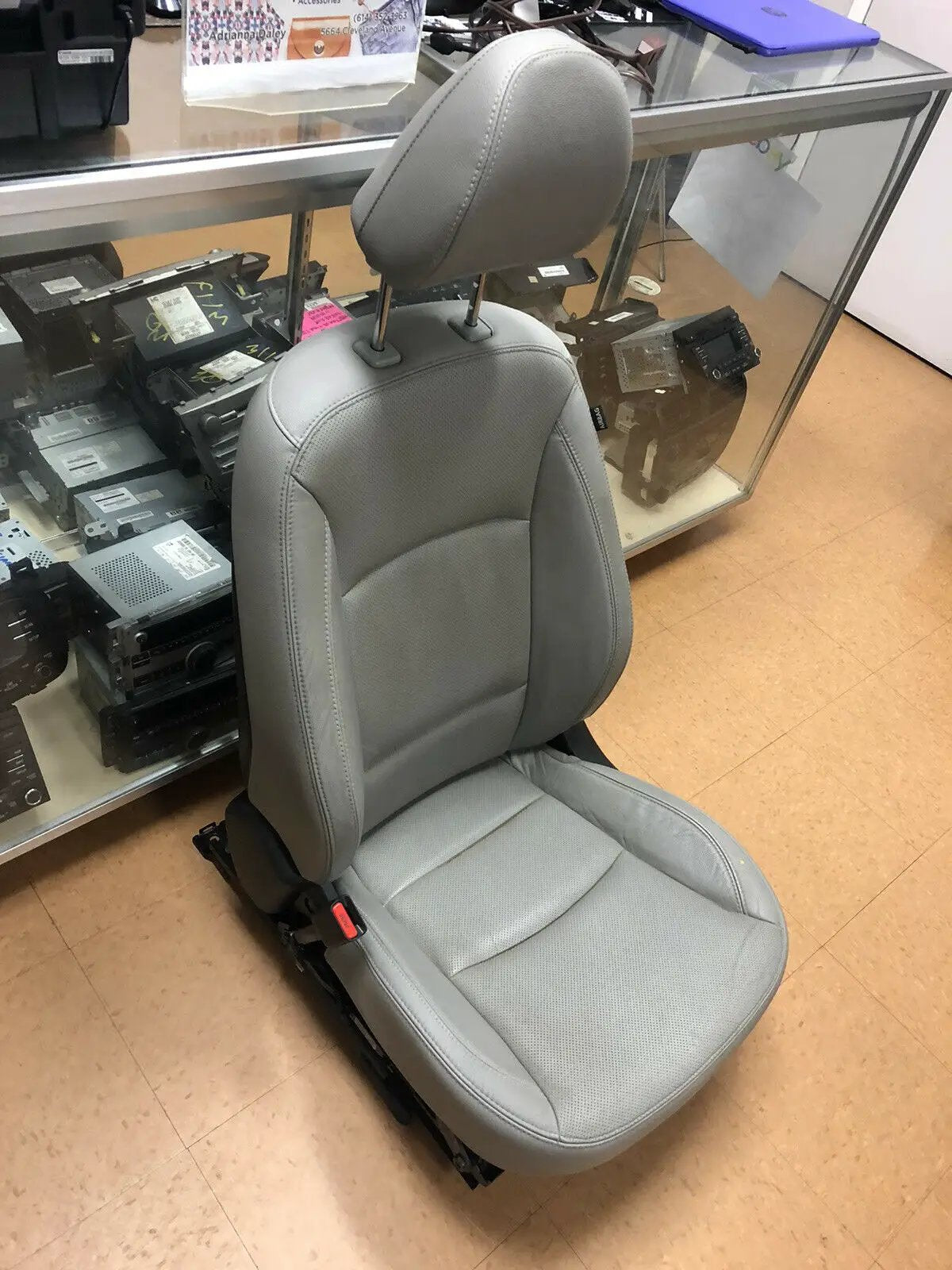 2011 2012 2013 2014 Kia Optima Driver Side Seat/track OEM Tan/grey by Kia
