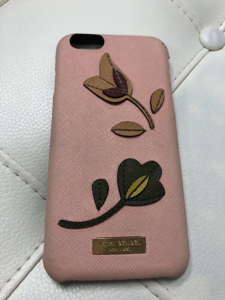 HENRI BENDEL FLORAL APPLIQUE  PHONE  CASE FOR IPHONE 6