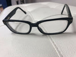 $350 DOLCE & GABANNA WOMENS BLACK EYEGLASSES FRAMES GLASSES OPTICAL LENSES