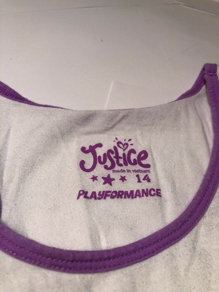 Be Bright Justice Playformance Size 14 T. Shrt