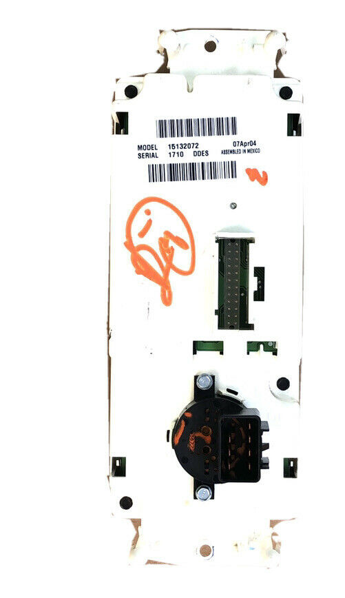 2003 GM DUAL ZONE A/C CLIMATE TEMPERATURE CONTROL SWITCH HEATER DEFROSTER **