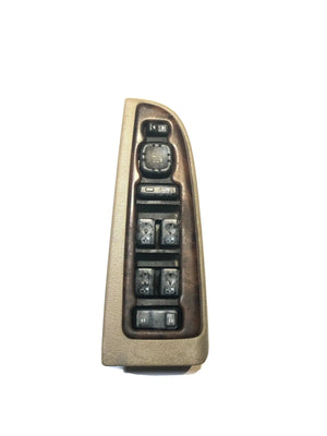 03-06 Chevy GMC Suburban Denali Driver Master Power Window Switch Tan 15112971 Used OEM Replacement