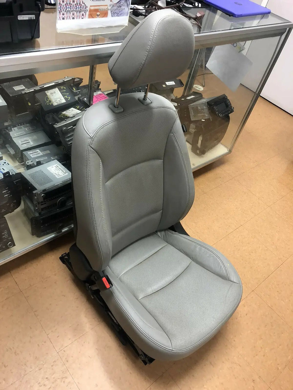 2011 2012 2013 2014 Kia Optima Driver Side Seat/track OEM Tan/grey by Kia