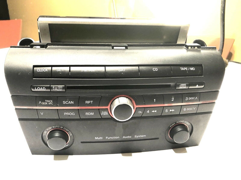 2005 Mazda 3 Radio AM FM CD Player  MULTI FUNCTION AUDIO SYSTEM