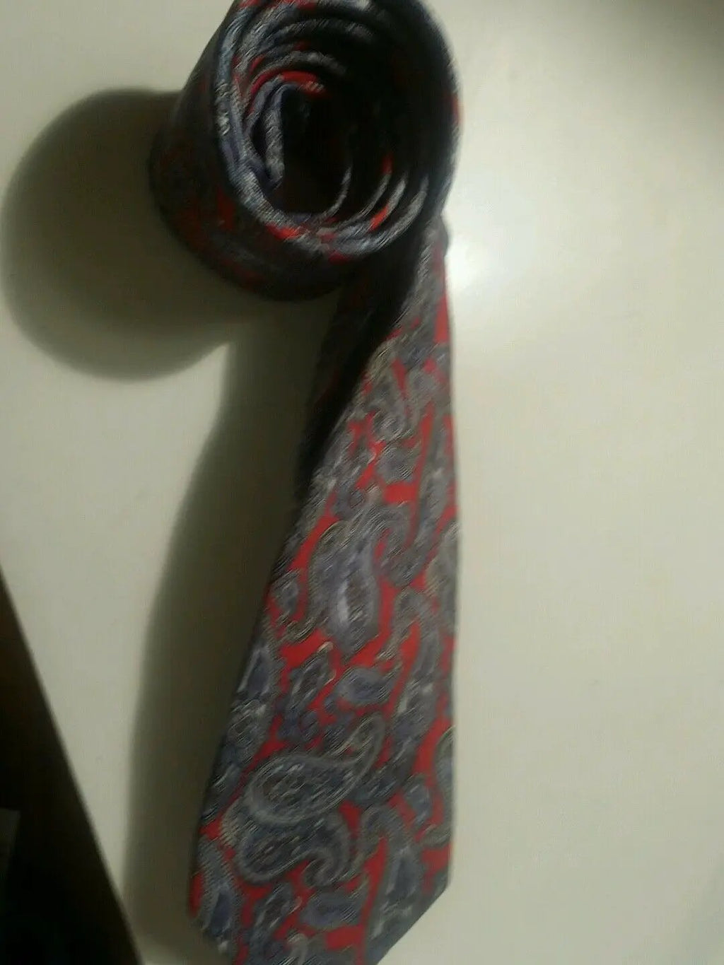 Christian dior multi colored paisley print stunner tie. by Christian Dior