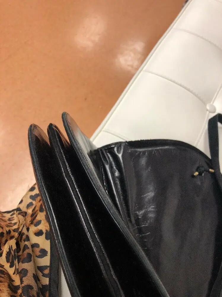 Bally Saddle Bag Glovetanned Leather Black Crossbody Shoulder Bag by Bally