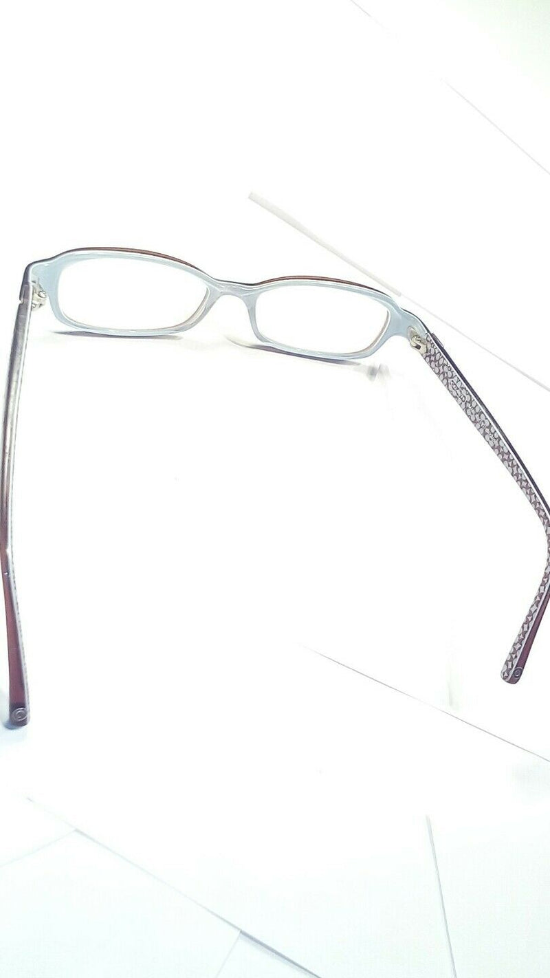 coach pre/reen eyegy frames  oval shape signature  linning.