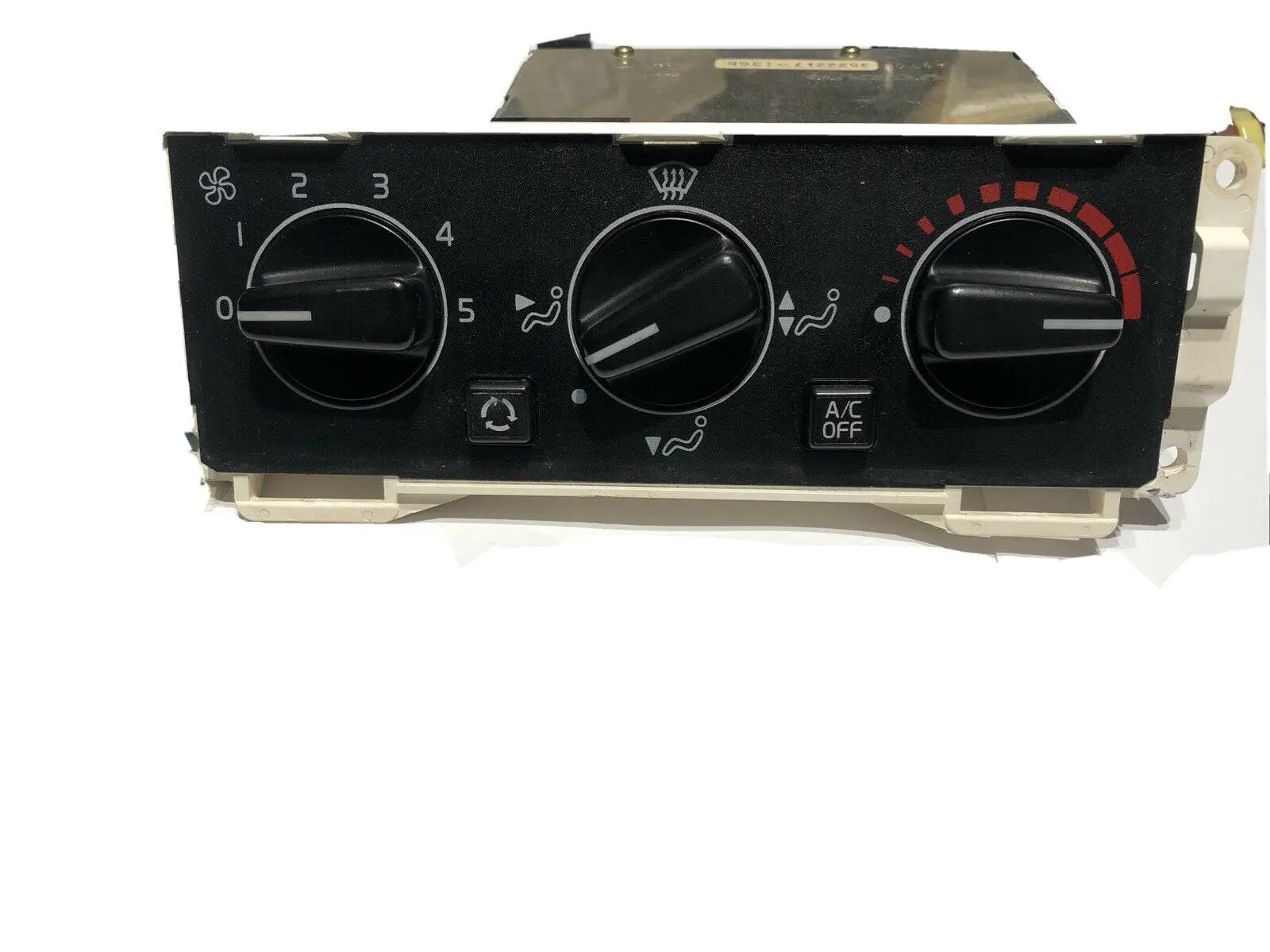 Volvo 740 940 1991 - 1995 Climate Control Computer Input Unit Programa 6848302 by Programa