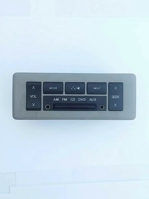 2004 04 Nissan Quest Rear Seat AUX Input & DVD AM FM CD Player Controls Gray OEM