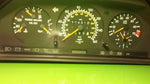 1993 MERCEDES-BENZ 2.8 300E SPEEDOMETER TACHOMETER ODOMETER GAS CLUSTER: 114312K