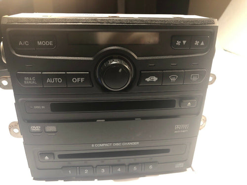 2006-2008 HONDA PILOT RADIO CD PLAYER OEM RADIO 39110-S9V-A510-M1 TESTED M62#019