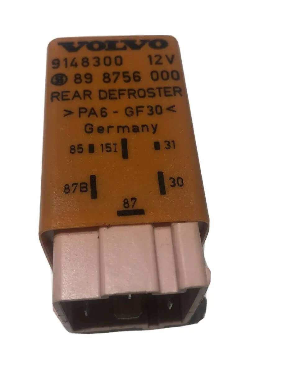 VOLVO REAR WINDOW DEFROSTER TIMER RELAY 9148300 A 208 898756000 by Volvo