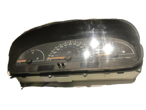 1997 2000 Dodge Caravan Instrument Cluster Gauge Panel Black