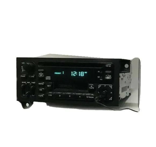 1994 1996-2000 Chrysler Concorde Dodge caravan Jeep RADIO AM FM CD player by Chrysler P04704382AC , P04704382AB