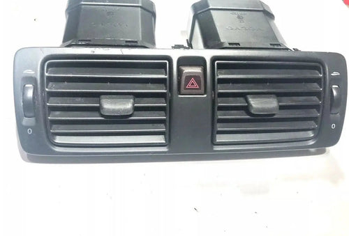 1 Volvo 2004-2009 S40 V50 FRONT DASH CENTER VENT W HAZARD 30722777 OEM Grey/Gray by Volvo