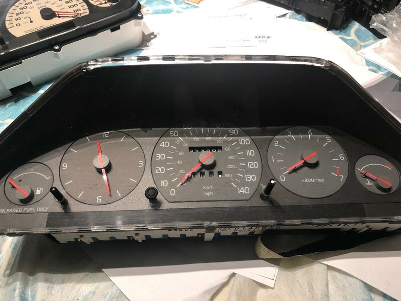 1995-96 Volvo 960 Instrument Cluster Speedometer Gauges With 215K Miles 9148628