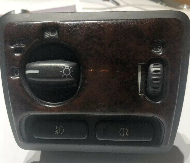 Volvo OEM S80 headlight control dash dimmer switch 99-03 9459983 w/ rear fog