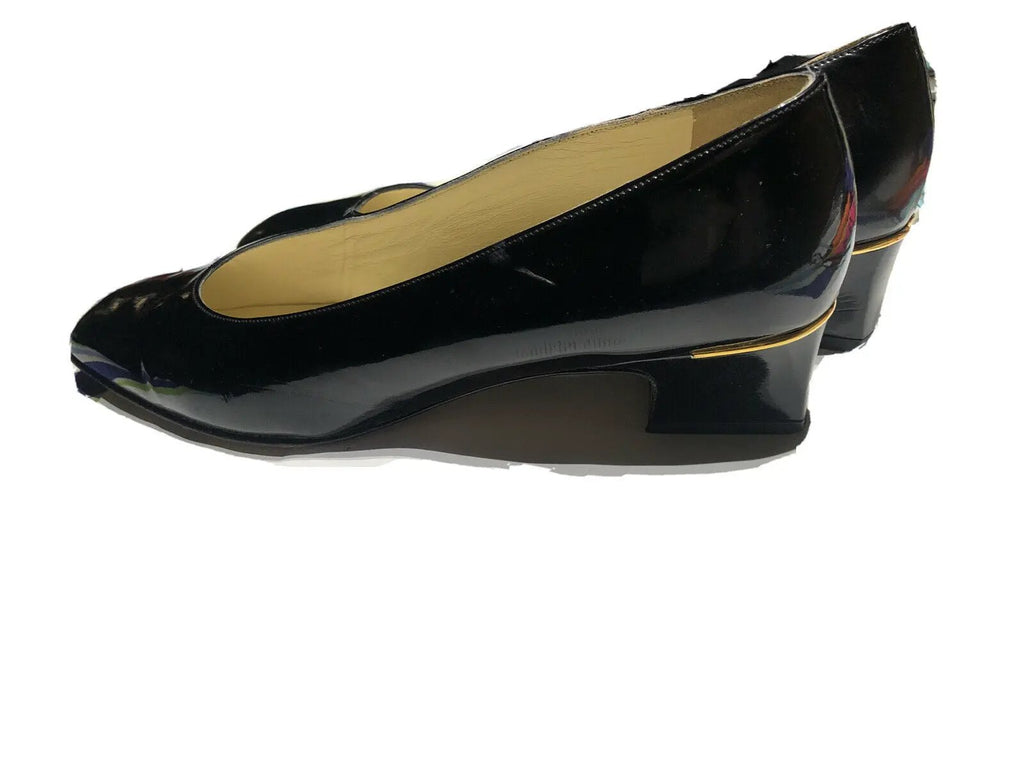 Bellezza Bally Maggiore-03 Navy Pumps Shoes Made In Switzerland Size 8 C by Bally