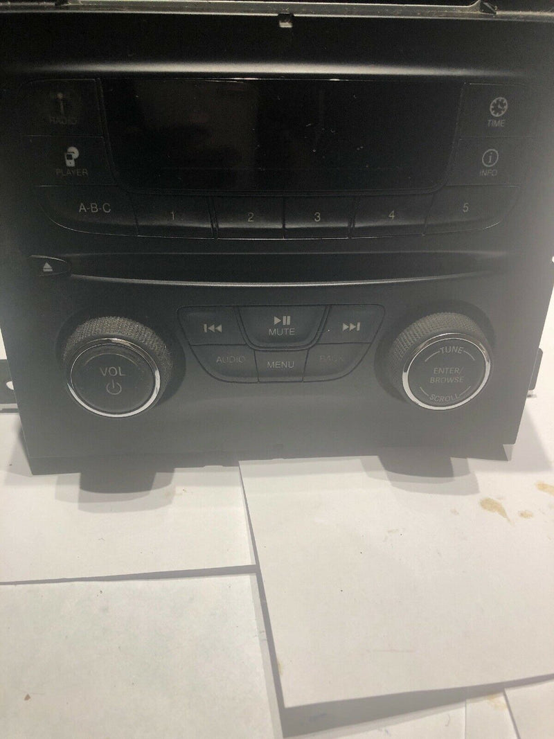 13 DODGE DART AM/FM RADIO CD STEREO AUDIO PLAYER P/N 04692355ae