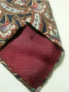 Christian dior monsieur 100% silk delicious floral paisley print tie.