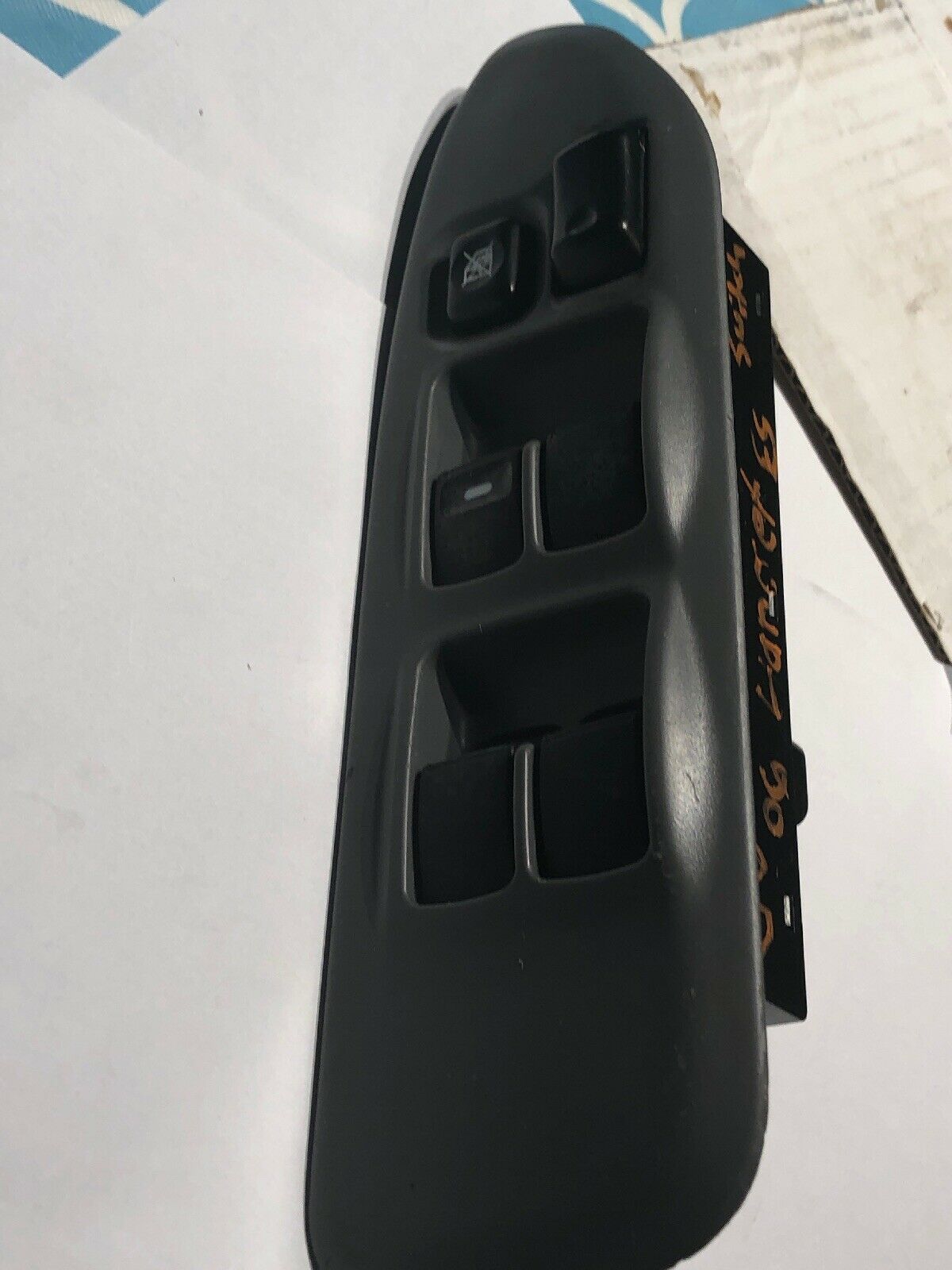 04-06 Mitsubishi Lancer Master Power Window Switch Black