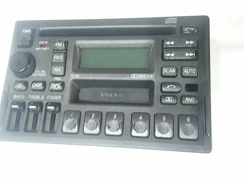1998-00 99 volvo v70 s70 v70xc v40 s40 CD & cassette player radio w/code 3533771 by Volvo
