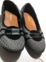 Bernie Mev Pewter Flats