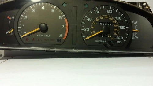 162,282K, 1996 TOYOTA CAMARY SPEEDOMETER ODOMETER TACHCOMETER GAS GAUGE CLUSTER. by TOYOTA OEM