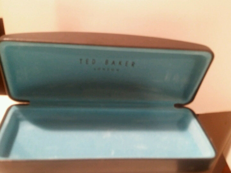 Ted Baker London Sunglasses Case Black Large Eyewear Hardcase Eyeglasses Only