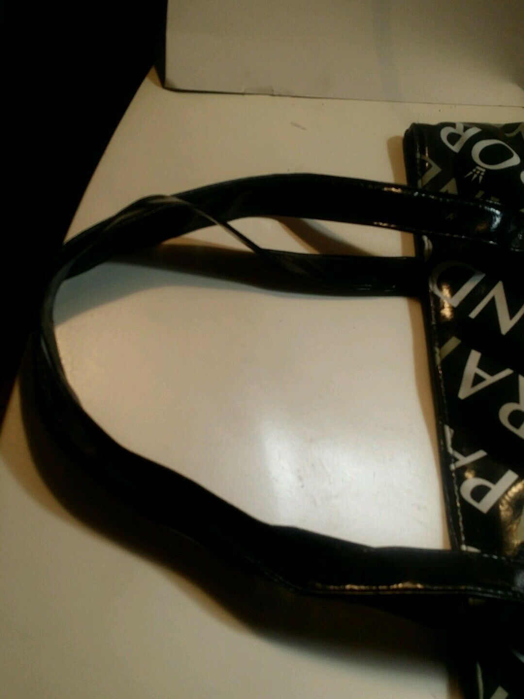 LIMITED EDITION PANDORA (JEWELRY)~ Black~ Vinyl~ Handbag~ Tote~ Bag~ Purse