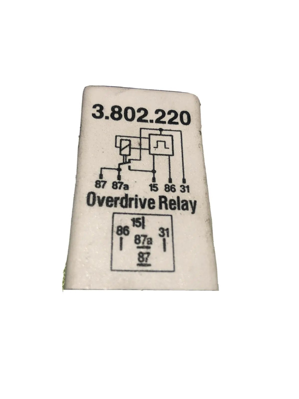 For Volvo 240 244 745 760 780 940 Overdrive Relay White KAEHLER 3523804 by KAEHLER