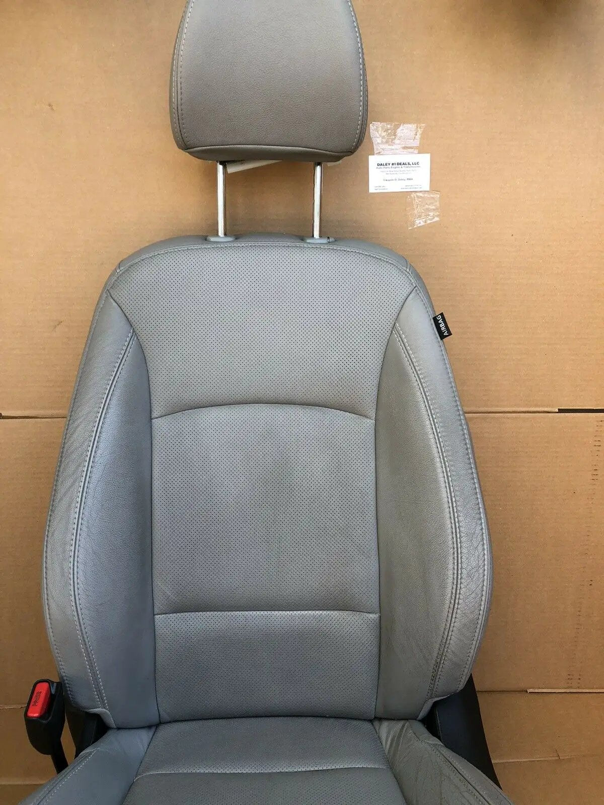 2011 2012 2013 2014 Kia Optima Driver Side Seat/track OEM Tan/grey by Kia