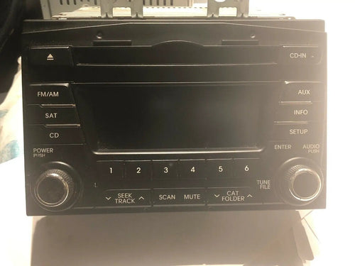 11 12 13 Kia Optima AM FM Radio Cd Player 96170-2T650CA Bulk 824 by Kia