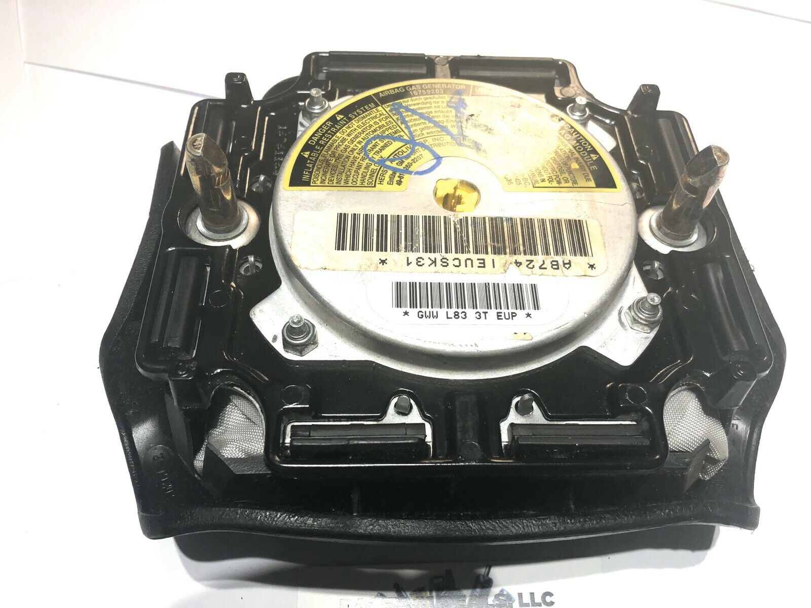 GMC CHEVY CHEVROLET DRIVER STEERING WHEEL AIRBAG 16868414 VERY GOOD CONDITION OE