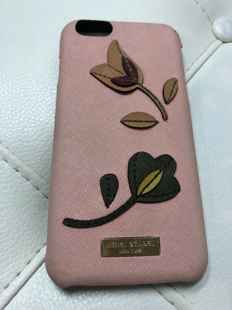 HENRI BENDEL FLORAL APPLIQUE  PHONE  CASE FOR IPHONE 6