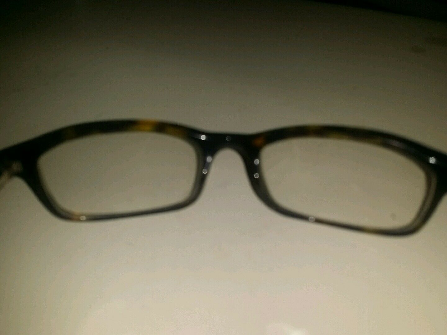 Fossil BAILEY Tortoise Shell Brown Metal Eyeglass Frames Designer Rx Eyewear