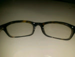 Fossil BAILEY Tortoise Shell Brown Metal Eyeglass Frames Designer Rx Eyewear