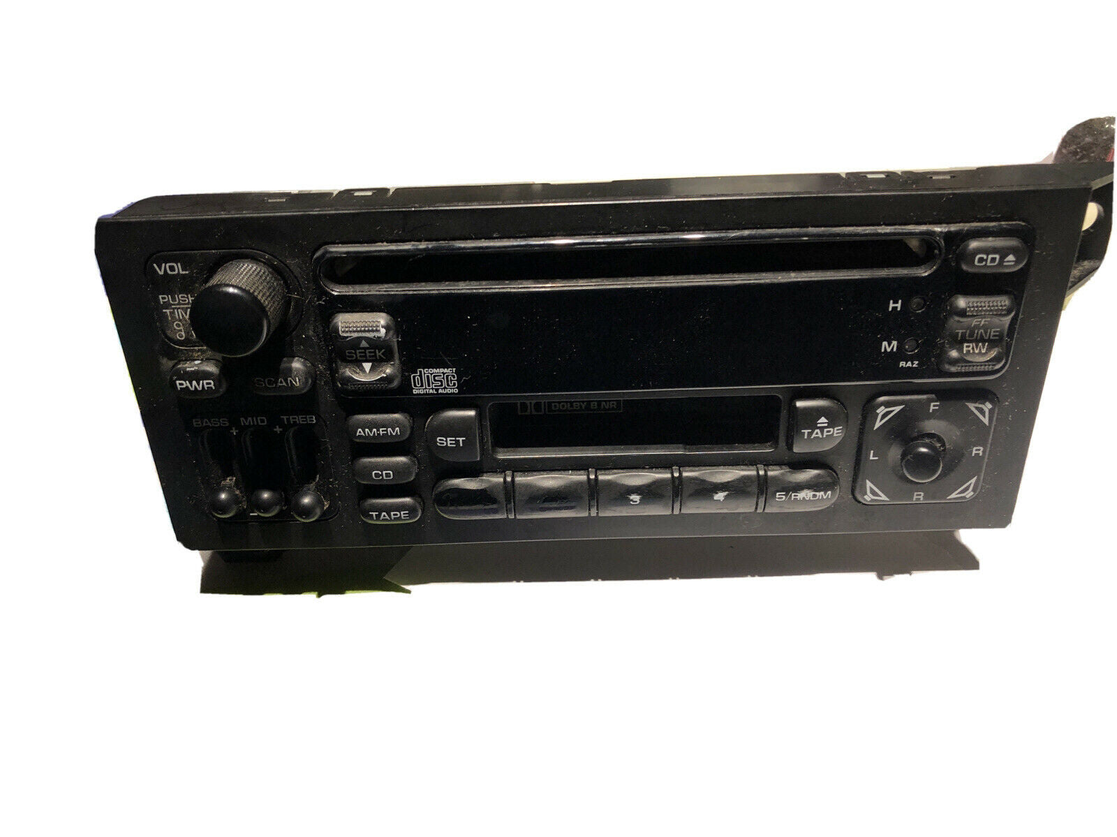 Genuine OEM Dodge Jeep Chrysler AM FM Radio CD & Cassette Player | P04704383AH