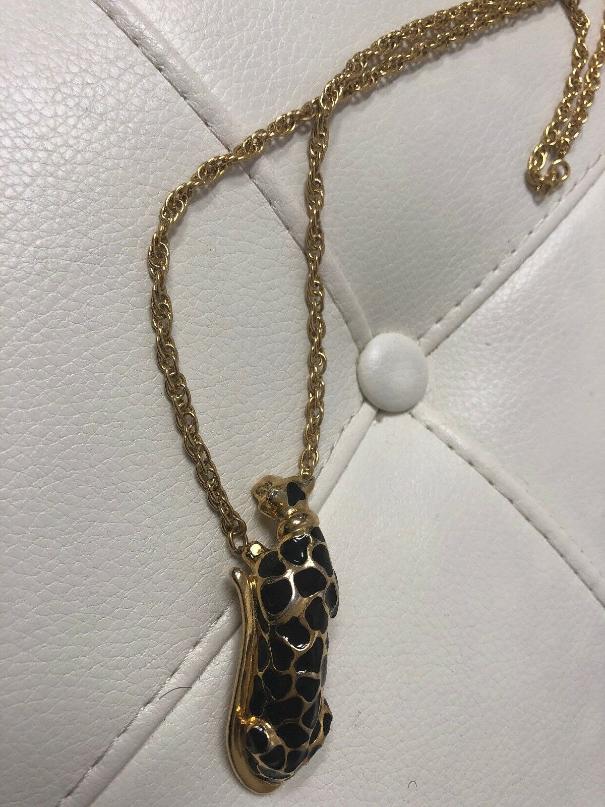 Leopard Gold Necklace