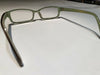 Kate Spade  Brown And Green Rectangular Eyeglass Frames 135mm