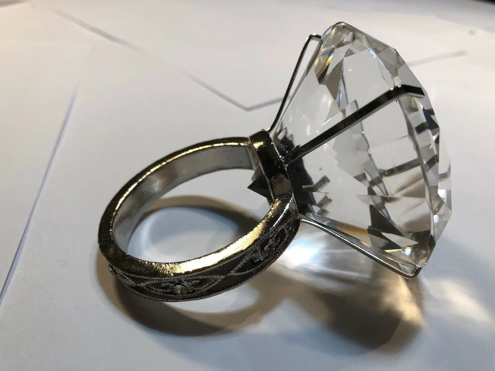 Diamond Ring Hankerchiek Holder by DALEY1DEALS,LLC.