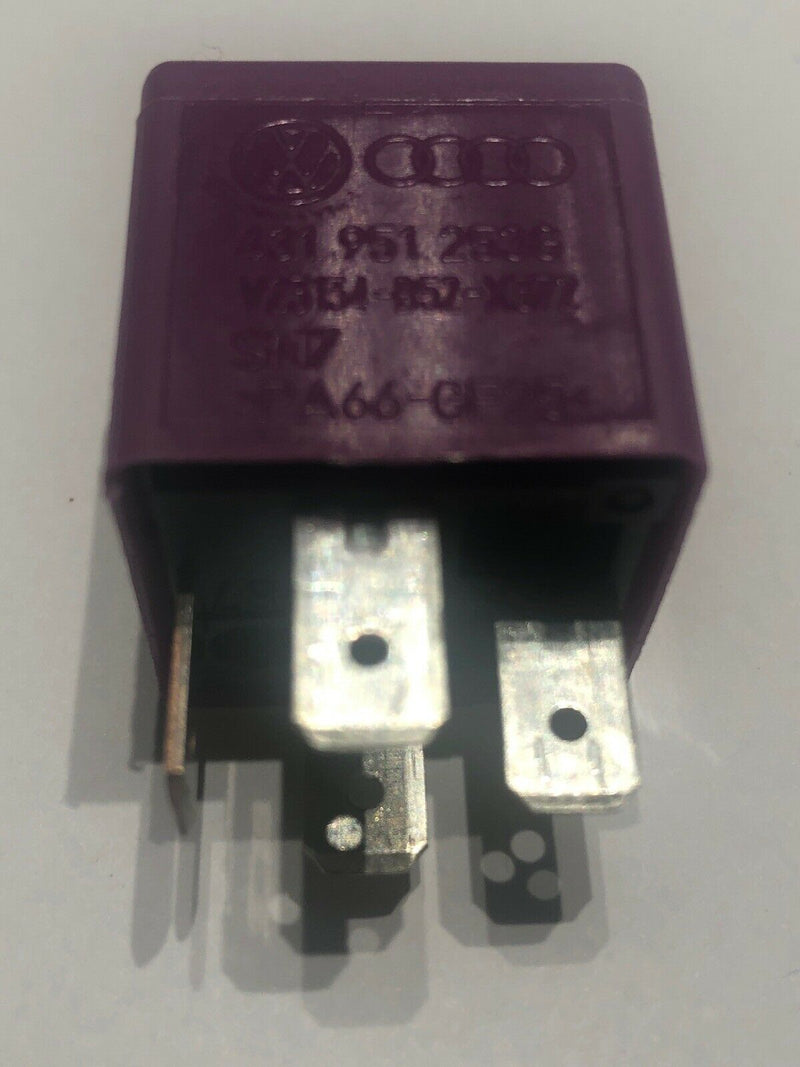12V 4Pin # 431951253G / V23134-B52-X372 / No. 381 _TESTED RELAY_ (X2 Pcs.) VW